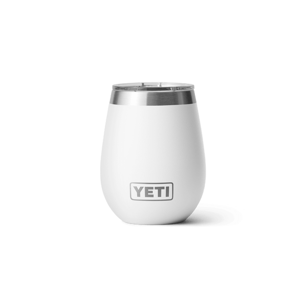 RAMBLER 10 OZ WINE TUMBLER Weinbecher WHITE