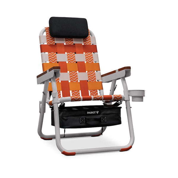 ECLIPSE Premium Campingstuhl mit integrierter Kühltasche SUNKISSED