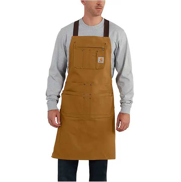 Firm Duck Apron One - Size BROWN