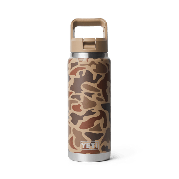RAMBLER 26 OZ C STRAW BOTTLE Flasche WETLANDS CAMO