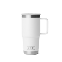 RAMBLER 20 OZ TRAVEL STRAW MUG Reisebecher WHITE