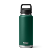 RAMBLER 36 OZ BOTTLE CHUG Flasche BLACK FOREST GREEN