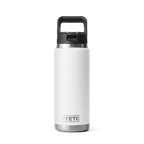 RAMBLER 26 OZ STRAW BOTTLE Flasche WHITE