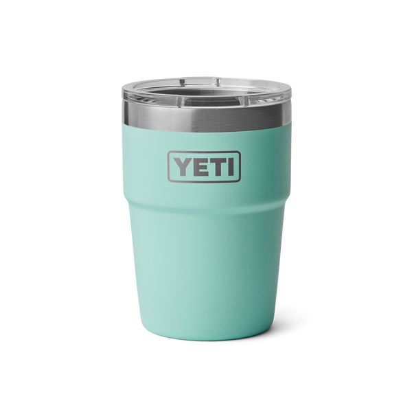 RAMBLER 16 OZ STACKABLE CUP Stapelbarer Becher SEAFOAM