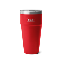 RAMBLER 30 OZ STACKABLE CUP Stapelbarer Becher RESCUE RED