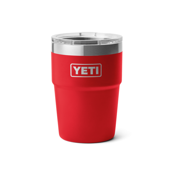 RAMBLER 16 OZ STACKABLE CUP Stapelbarer Becher RESCUE RED