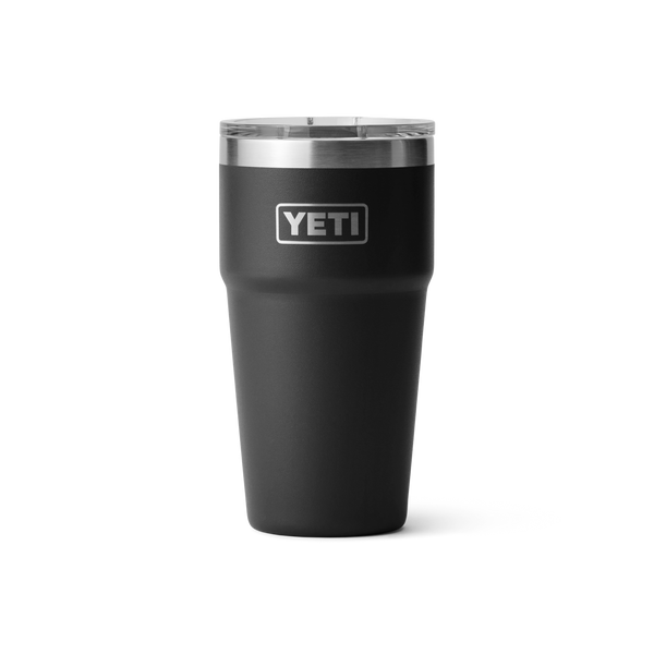 RAMBLER 20 OZ STACKABLE CUP Stapelbarer Becher BLACK