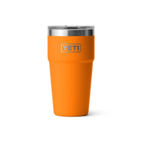 RAMBLER 20 OZ STACKABLE CUP Stapelbarer Becher KING CRAB ORANGE