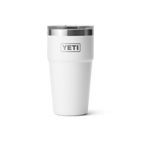 RAMBLER 20 OZ STACKABLE CUP Stapelbarer Becher WHITE