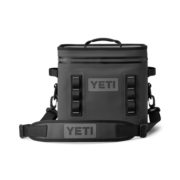 HOPPER FLIP 12 Klassische Kühltasche Top Seller mit Schulter Gurt CHARCOAL