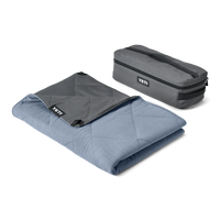 LOWLANDS BLANKET Decke Picknik SMOKE BLUE
