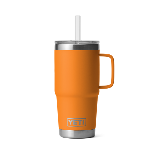 RAMBLER 25 OZ STRAW MUG Trinkbecher KING CRAB