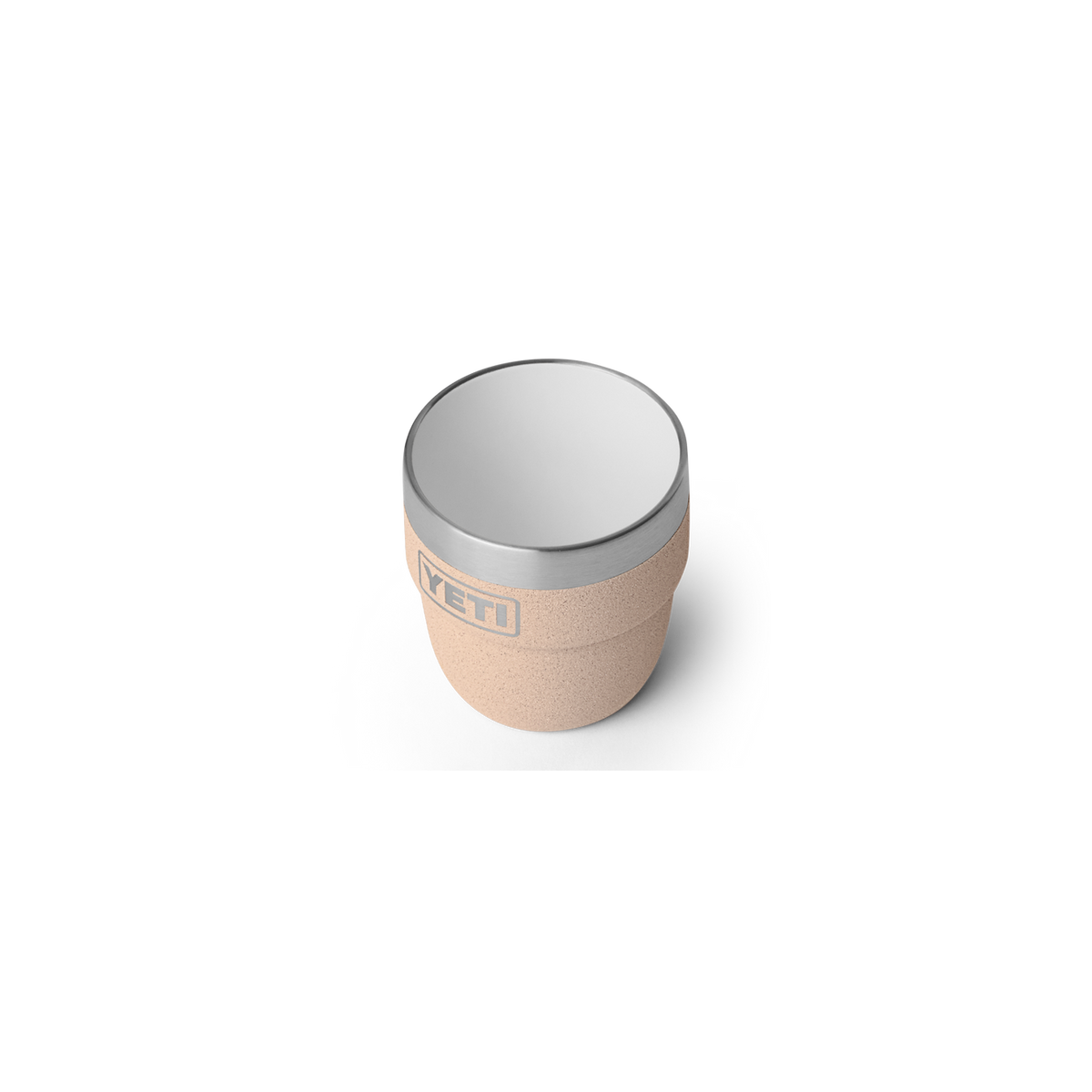 YETI Rambler 4 oz Espresso Cup 2er-Set Espressotassen in Tahini – Schrägansicht