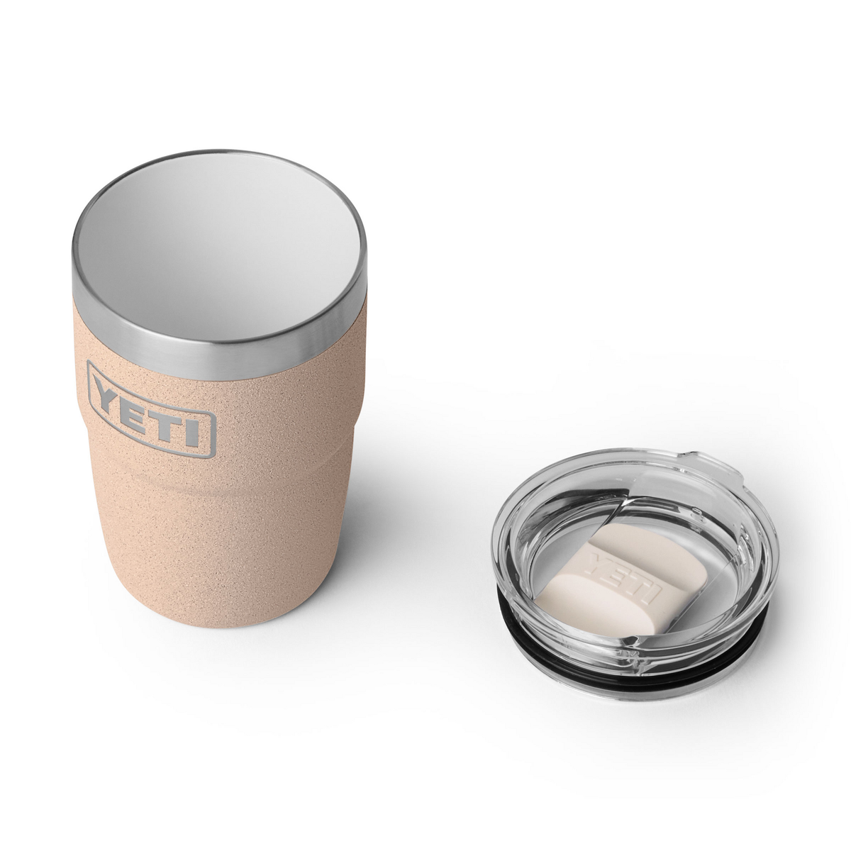 RAMBLER 8 OZ stapelbare Tasse mit Keramikbeschichtung TAHINI - tofino.store