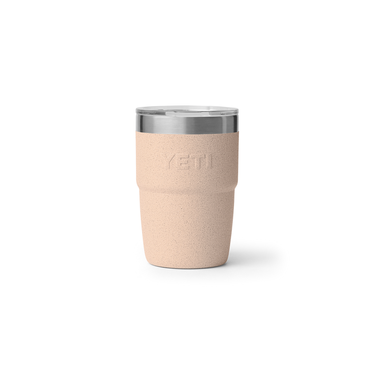 YETI Rambler 8 oz Stackable Cup Keramik-Tasse in Tahini – Rückansicht
