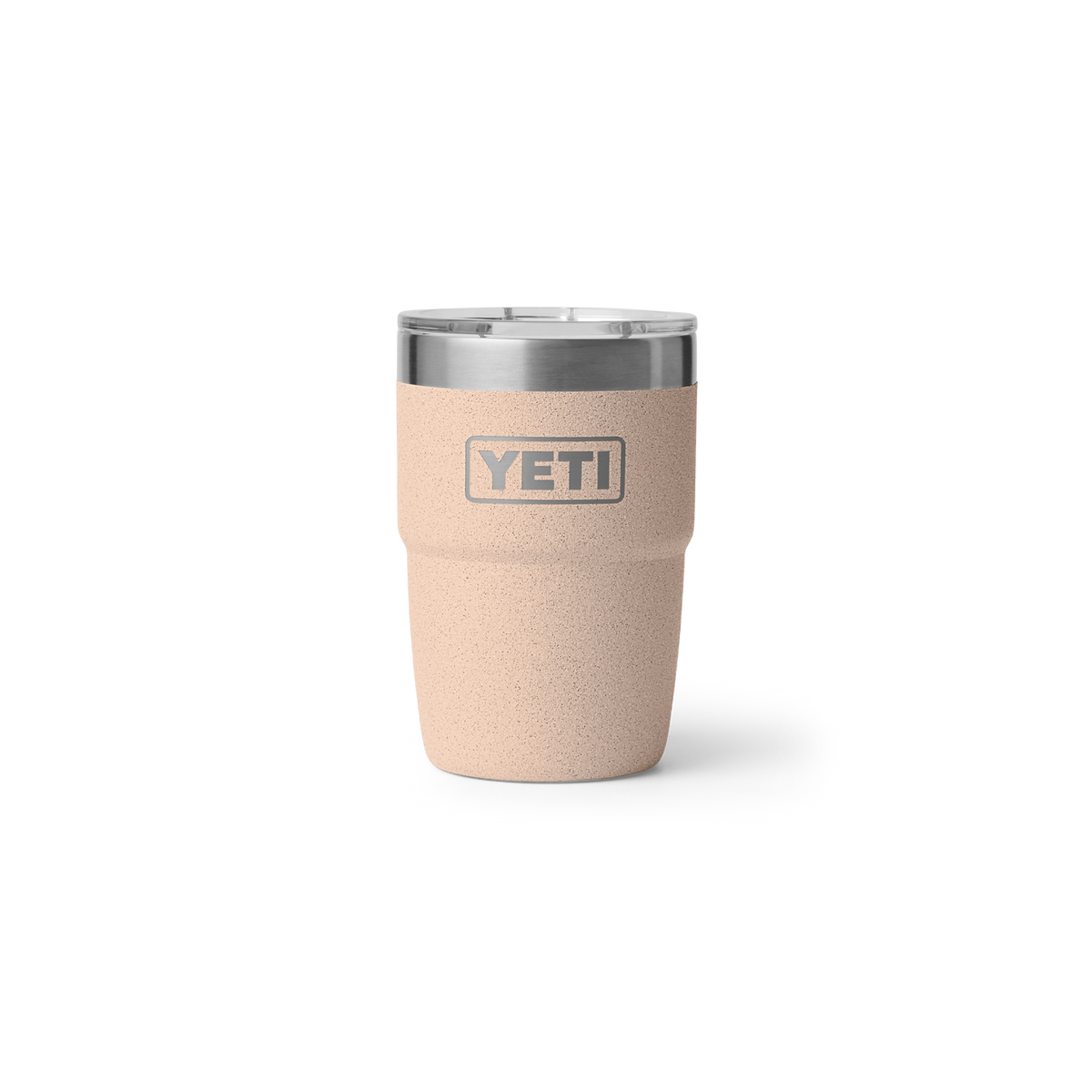 YETI Rambler 8 oz Stackable Cup Keramik-Tasse in Tahini – Vorderansicht