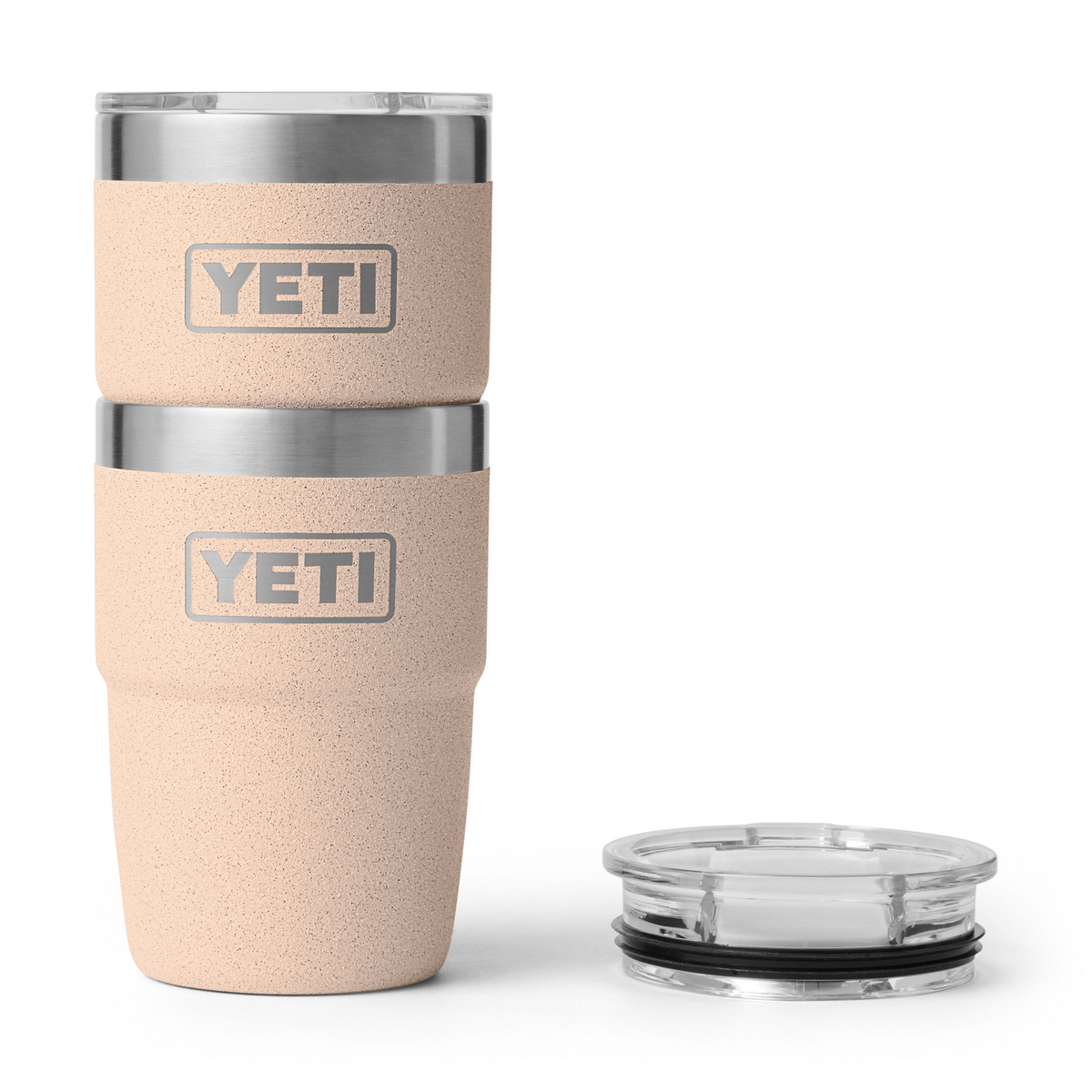 RAMBLER 8 OZ stapelbare Tasse mit Keramikbeschichtung TAHINI - tofino.store