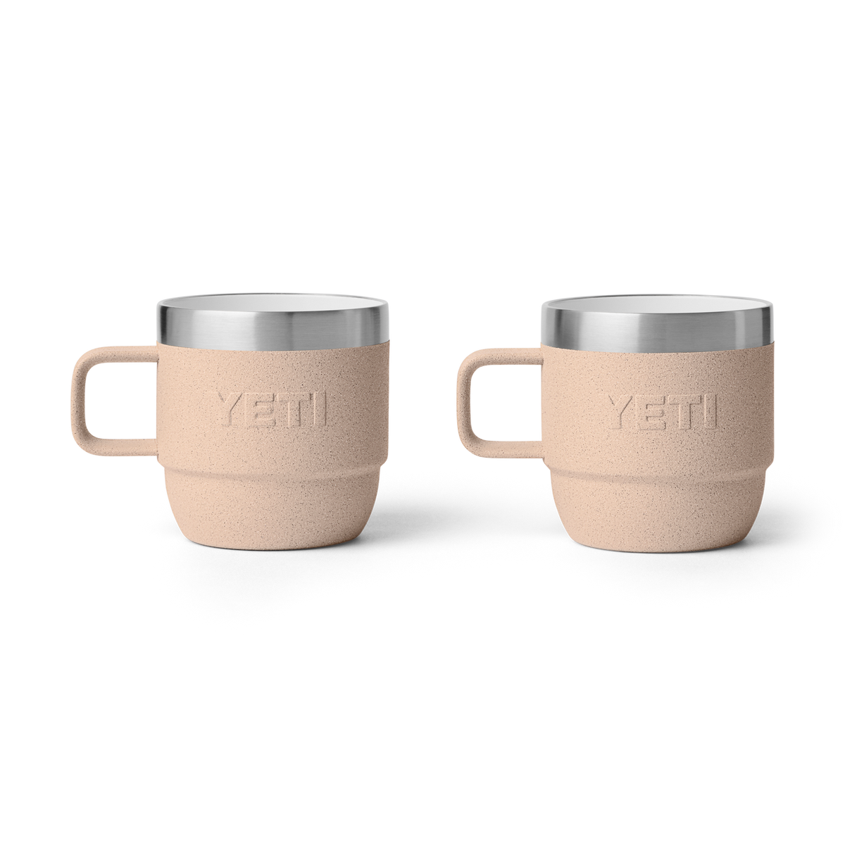 YETI Rambler 6 oz Espresso Mug 2er-Set Espressotassen in Tahini – Rückansicht