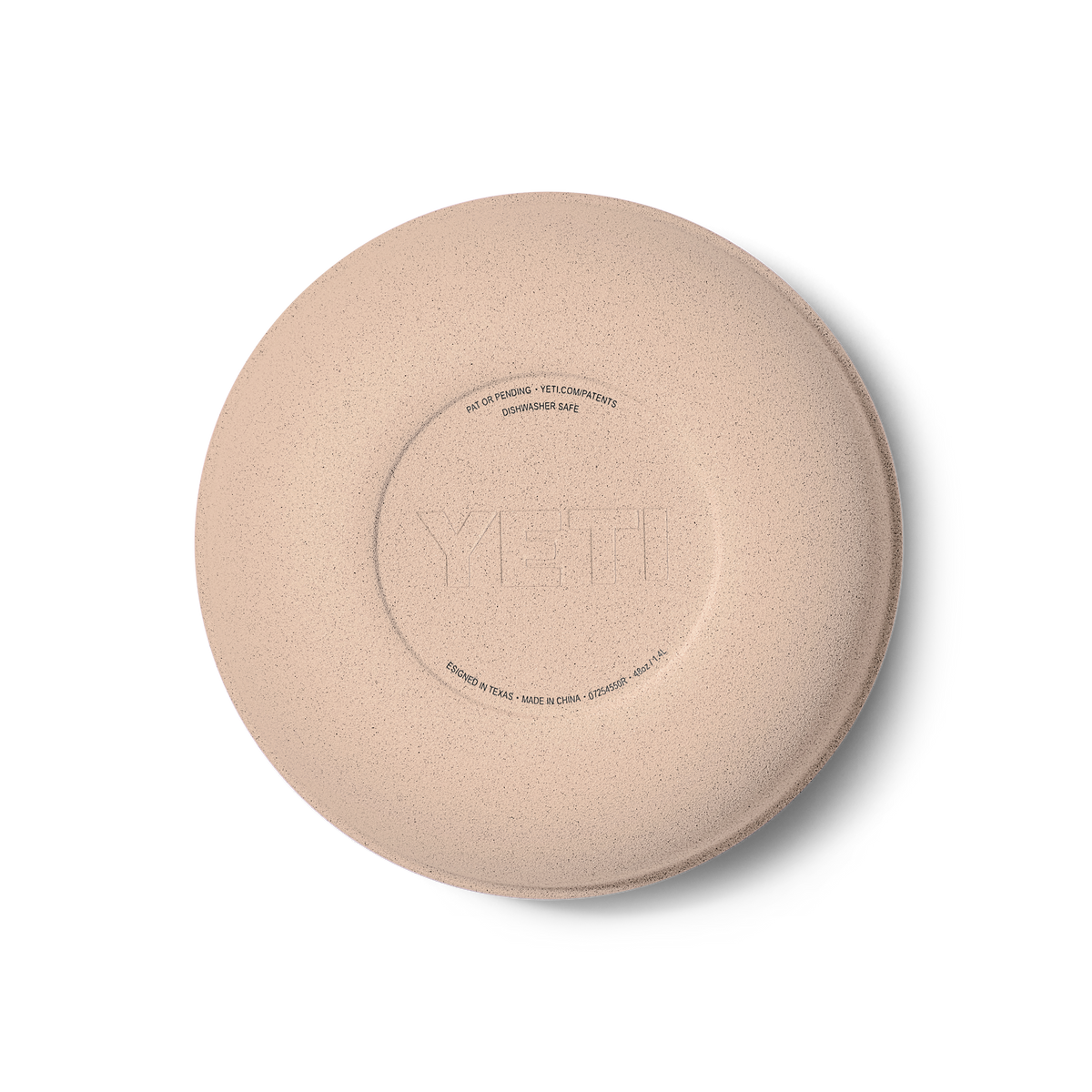 YETI Rambler Low Bowl M Tahini – Unterseite