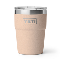 RAMBLER 16 OZ STACKABLE CUP Stapelbarer Becher TAHINI
