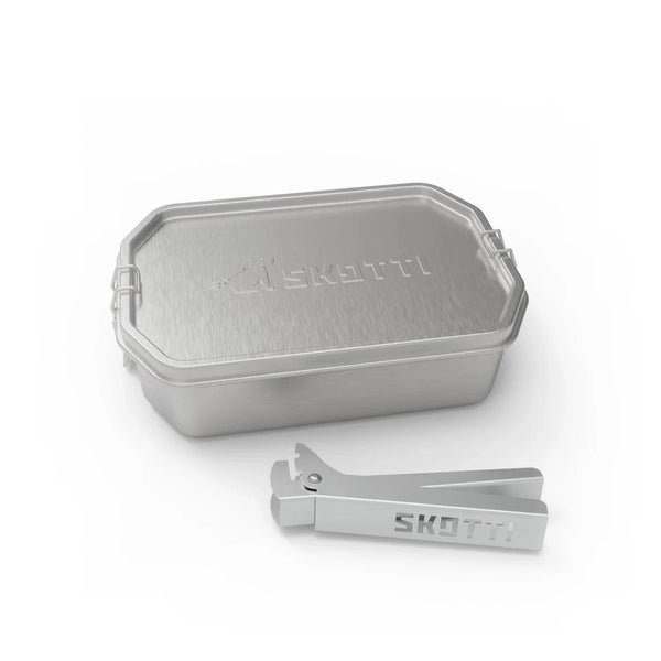 SKOTTI BOKS - 1 Liter - Foodcontainer / Topf aus Edelstahl