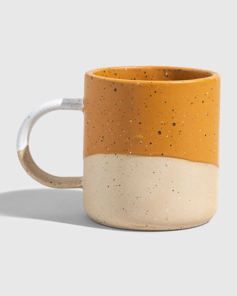 Caramel White - 8 oz Stoneware Mug - United by Blue - Keramik Tasse - tofino.store