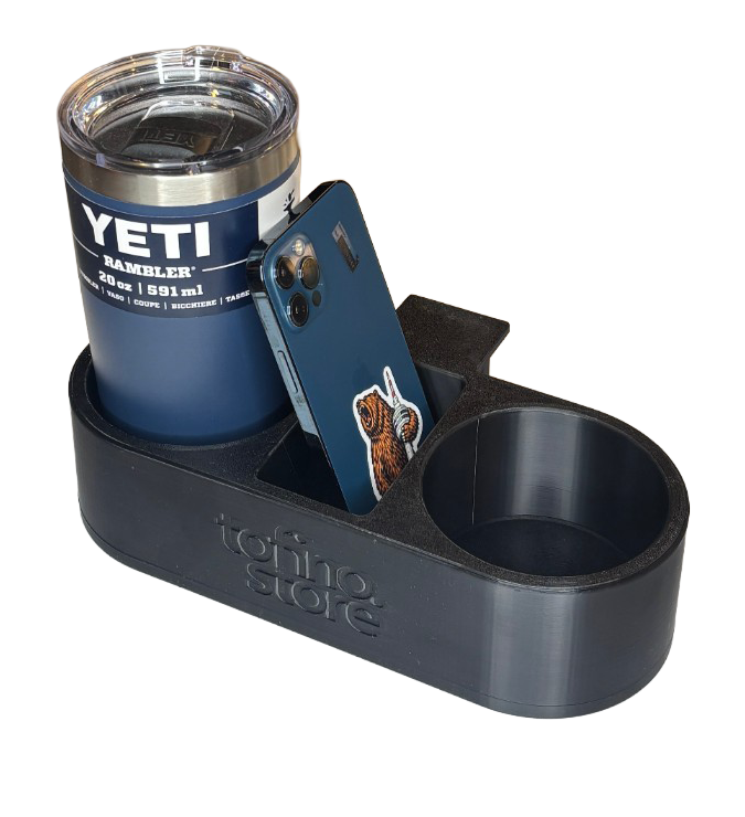 Getränkehalter für YETI Tundra Kühlboxen – mit Becher und Handy