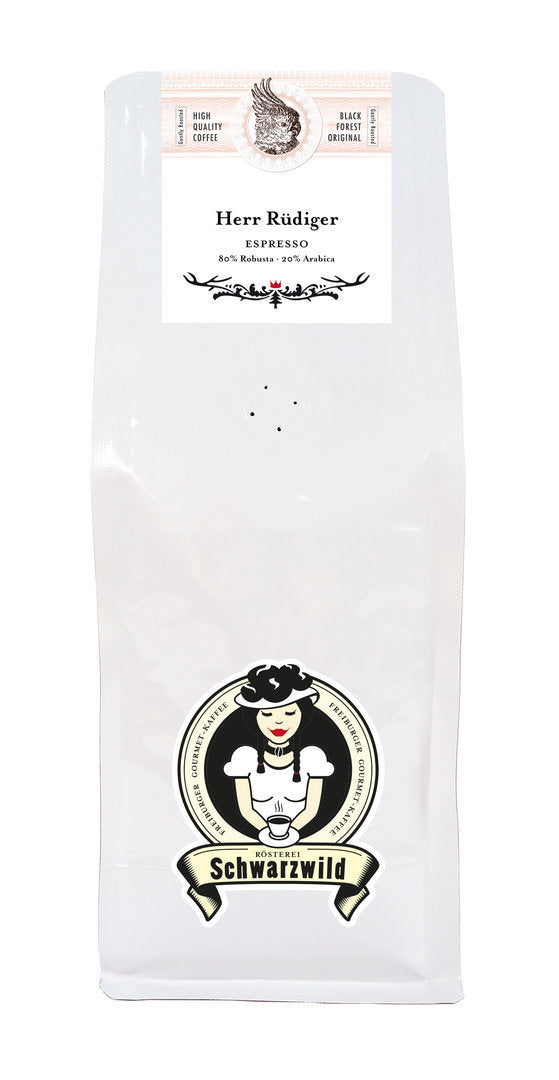 SCHWARZWILD Espresso Herr Rüdiger 500 g