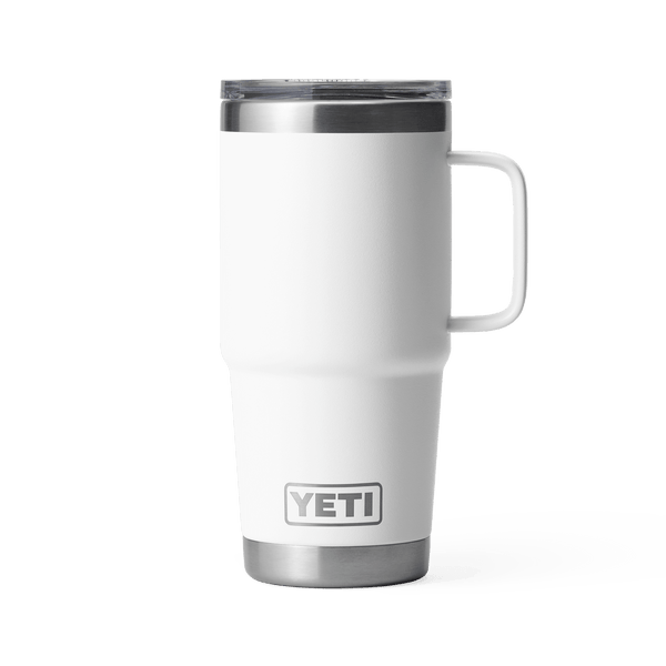 RAMBLER 20 OZ TRAVEL MUG Reisebecher WHITE