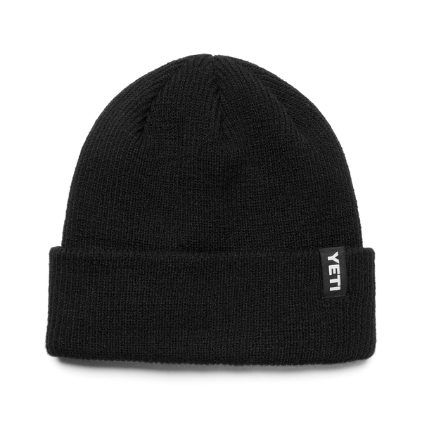 Logo Badge Beanie Mütze BLACK