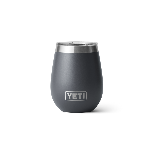 RAMBLER 10 OZ WINE TUMBLER Weinbecher CHARCOAL