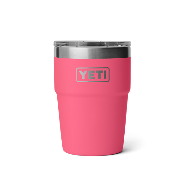 RAMBLER 16 OZ STACKABLE CUP Stapelbarer Becher TROPICAL PINK