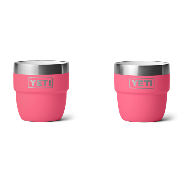 RAMBLER 4 OZ ESPRESSO CUP 2PK Espresso Stapelbare Tasse (Doppelpack) TROPICAL PINK