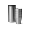 BARWARE SHOT GLASSES & CASE Schnapsbecher-Set STAINLESS STEEL