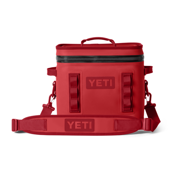 HOPPER FLIP 12 Klassische Kühltasche Top Seller mit Schulter Gurt RESCUE RED