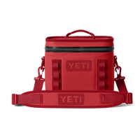 HOPPER FLIP 8 Klassische Kühltasche klein mit Schulter Gurt RESCUE RED