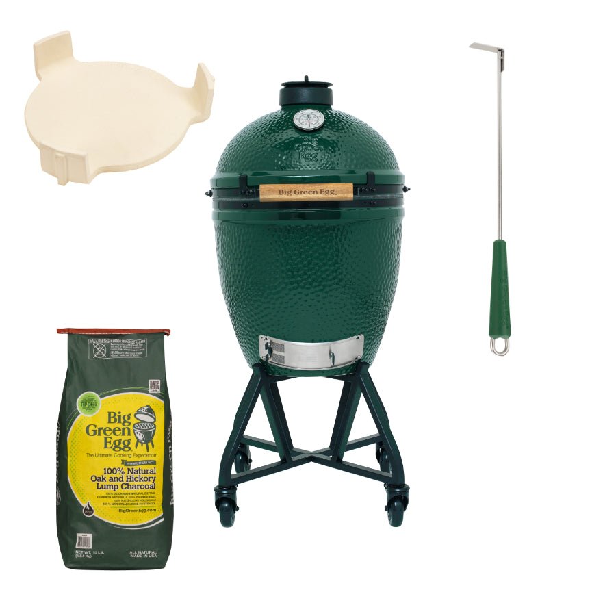 Big Green Egg - Large Starter Set - Holzkohlegrill - tofino.store