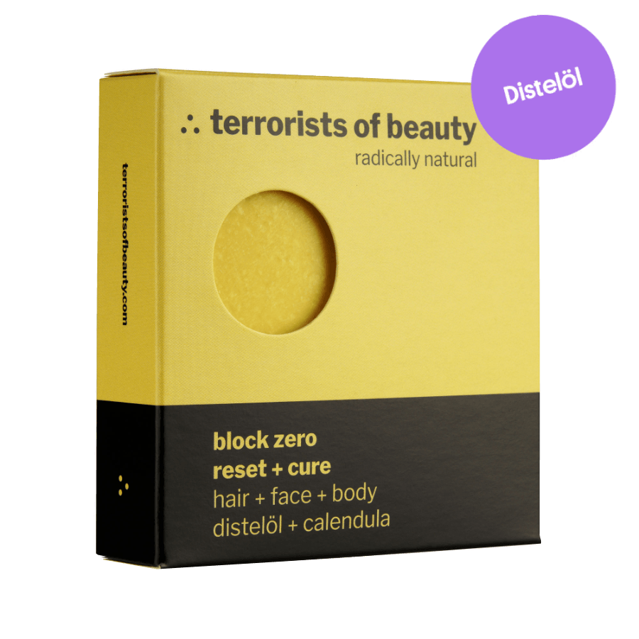 Block zero reset + cure - Hartseife - Terrorists of Beauty - tofino.store