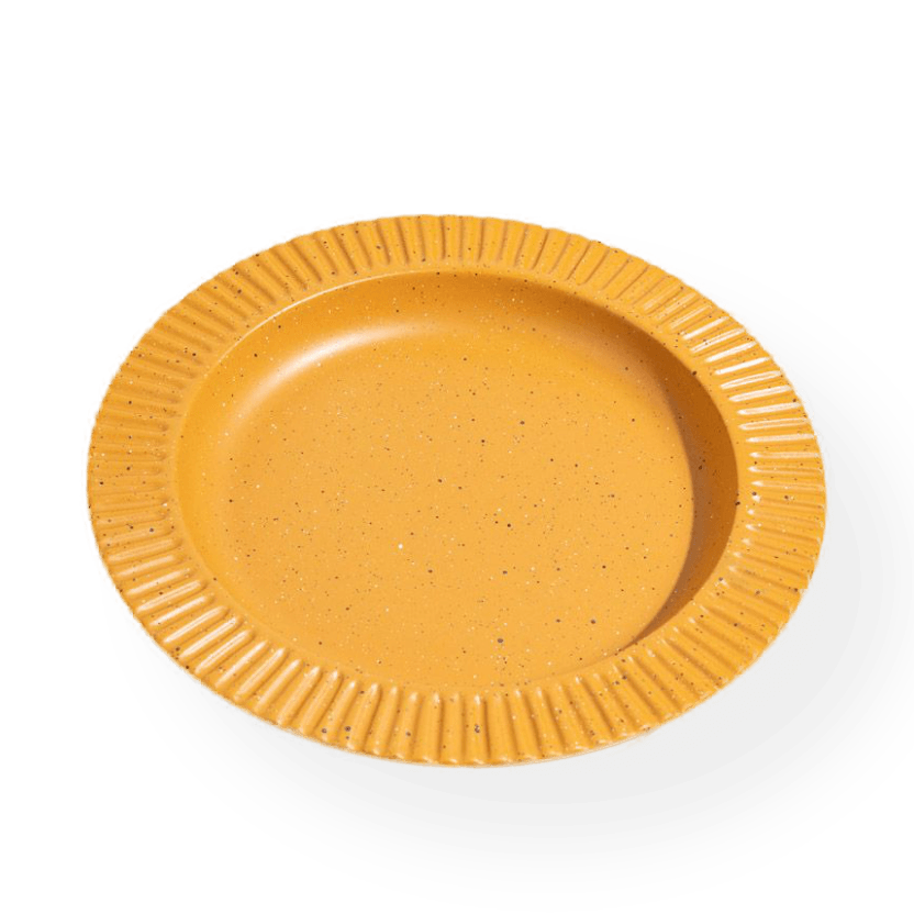 Caramel - Stoneware Dinner Plate - Keramik Teller - United by Blue - tofino.store