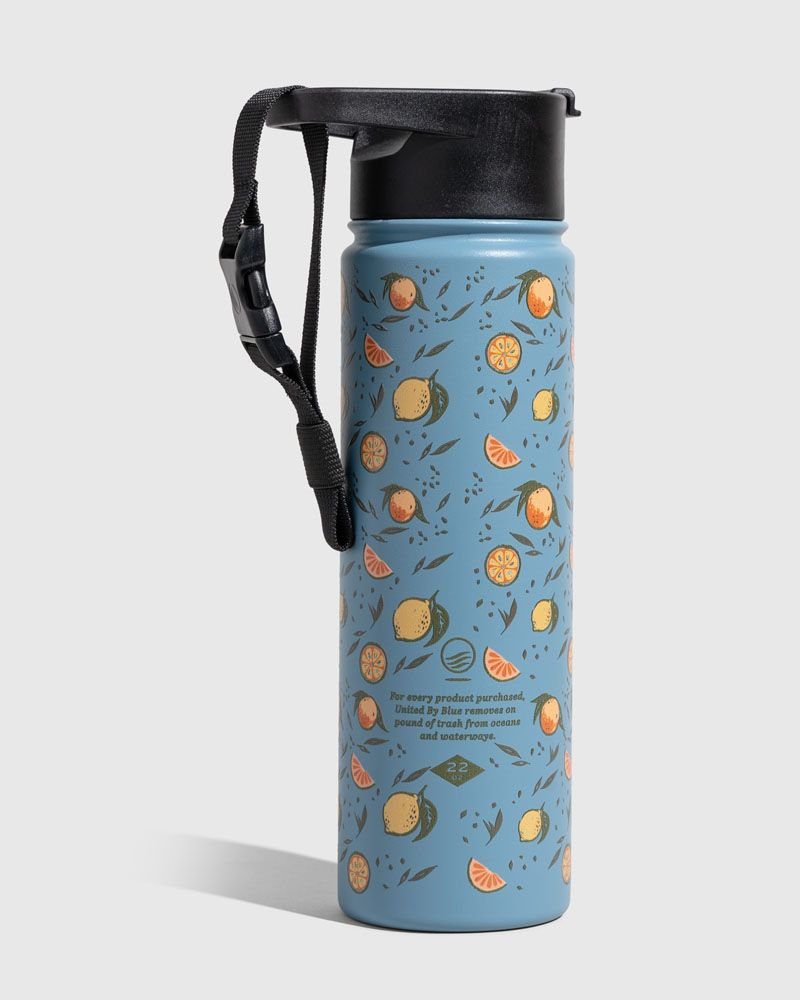 Coastal Waters - 22 oz Insulated Steel Bottle - Thermosflasche 650ml - United by Blue - tofino.store