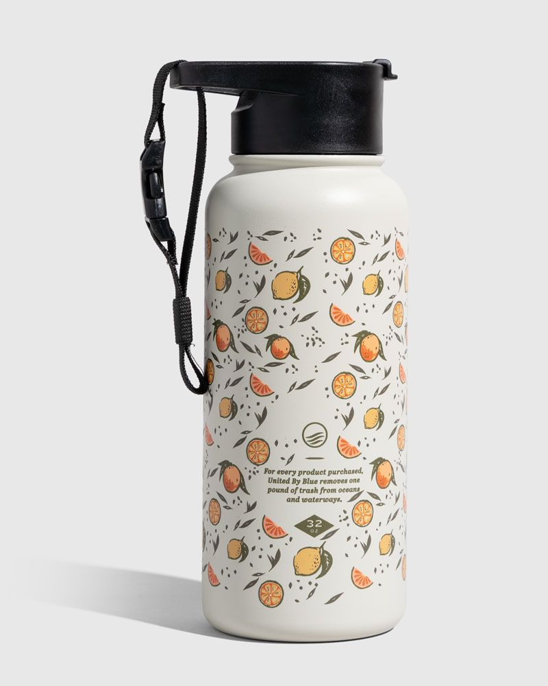 IVORY - 32 oz Insulated Steel Bottle - Thermosflasche 946ml - United by Blue - tofino.store