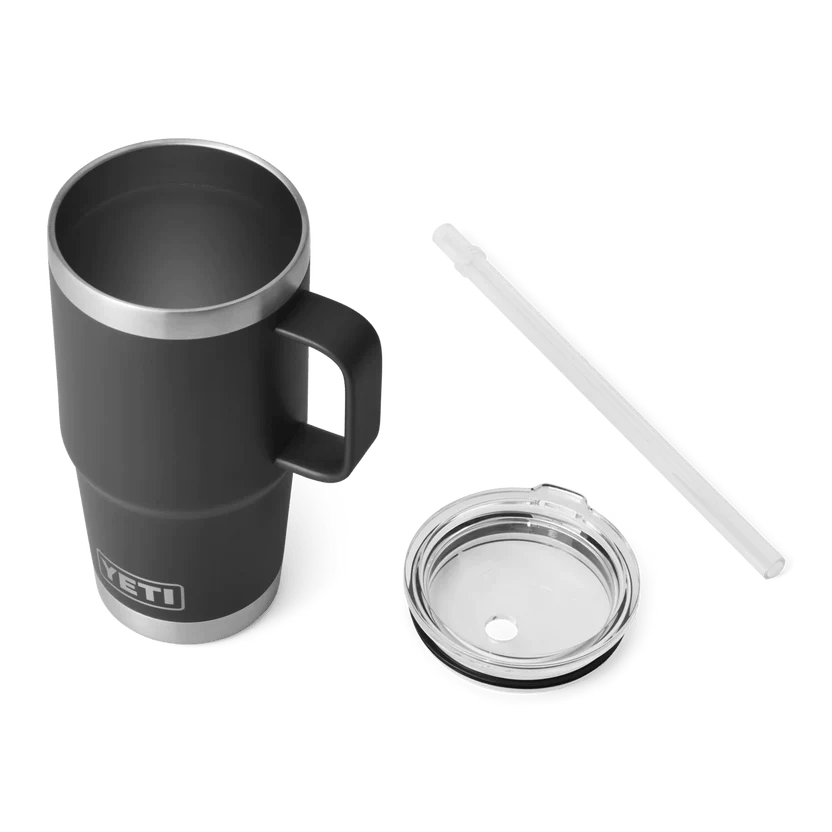 YETI Rambler 25 Oz Straw Mug - Trinkbecher mit integriertem Strohhalm 710 ml - tofino.store