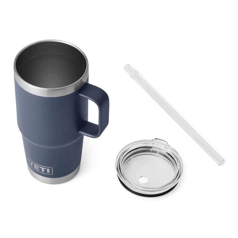 YETI Rambler 25 Oz Straw Mug - Trinkbecher mit integriertem Strohhalm 710 ml - tofino.store